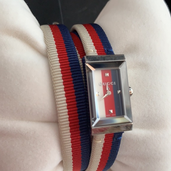 NWT 💯 Gucci Tri color watch - Picture 7 of 11